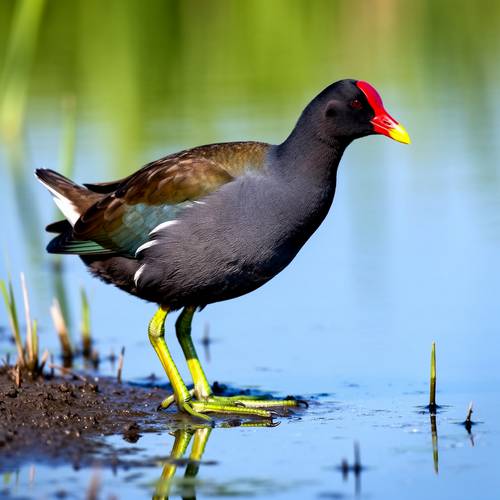 Gallinule poule-d'eau