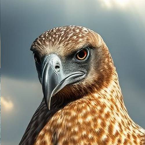 Portrait d'un Grand Labbe, montrant sa stature massive.