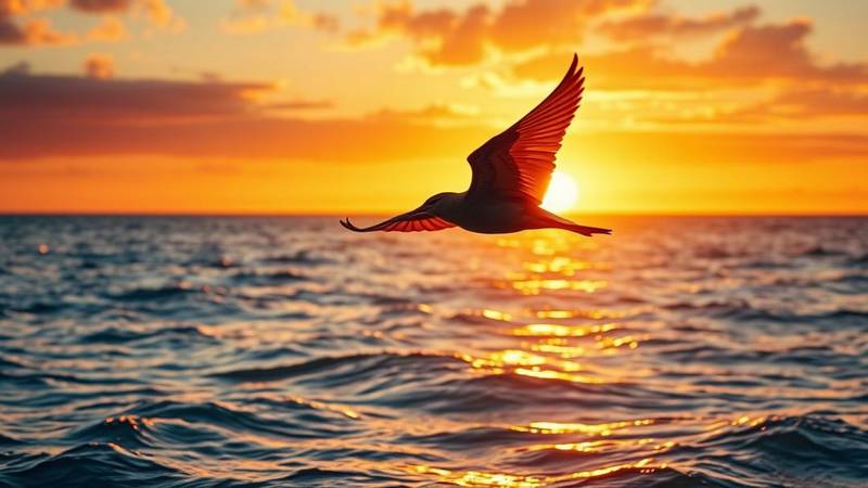 Un Labbe Parasite en vol, affichant son agilité et ses ailes pointues.