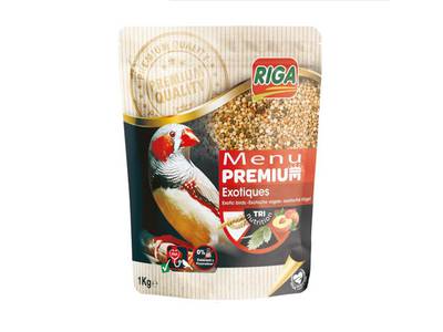 Nourriture pour oiseaux exotiques