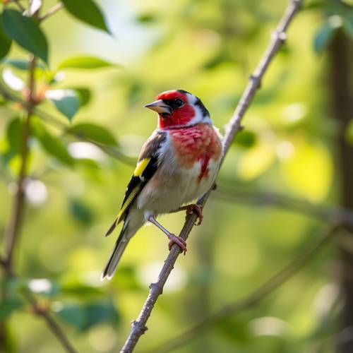 Pinson des arbres mâle.